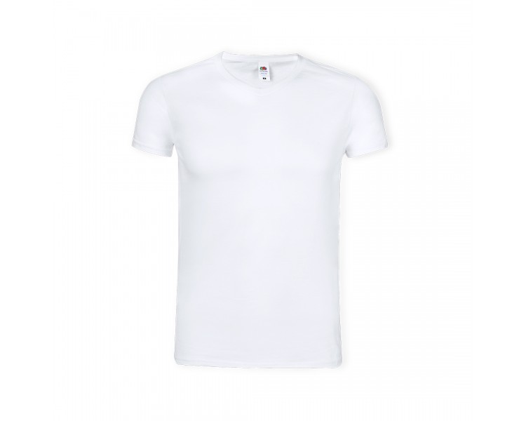 Camiseta Adulto Blanca Iconic V-Neck
