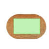 Cara A Centrado (6x3.5 cm)