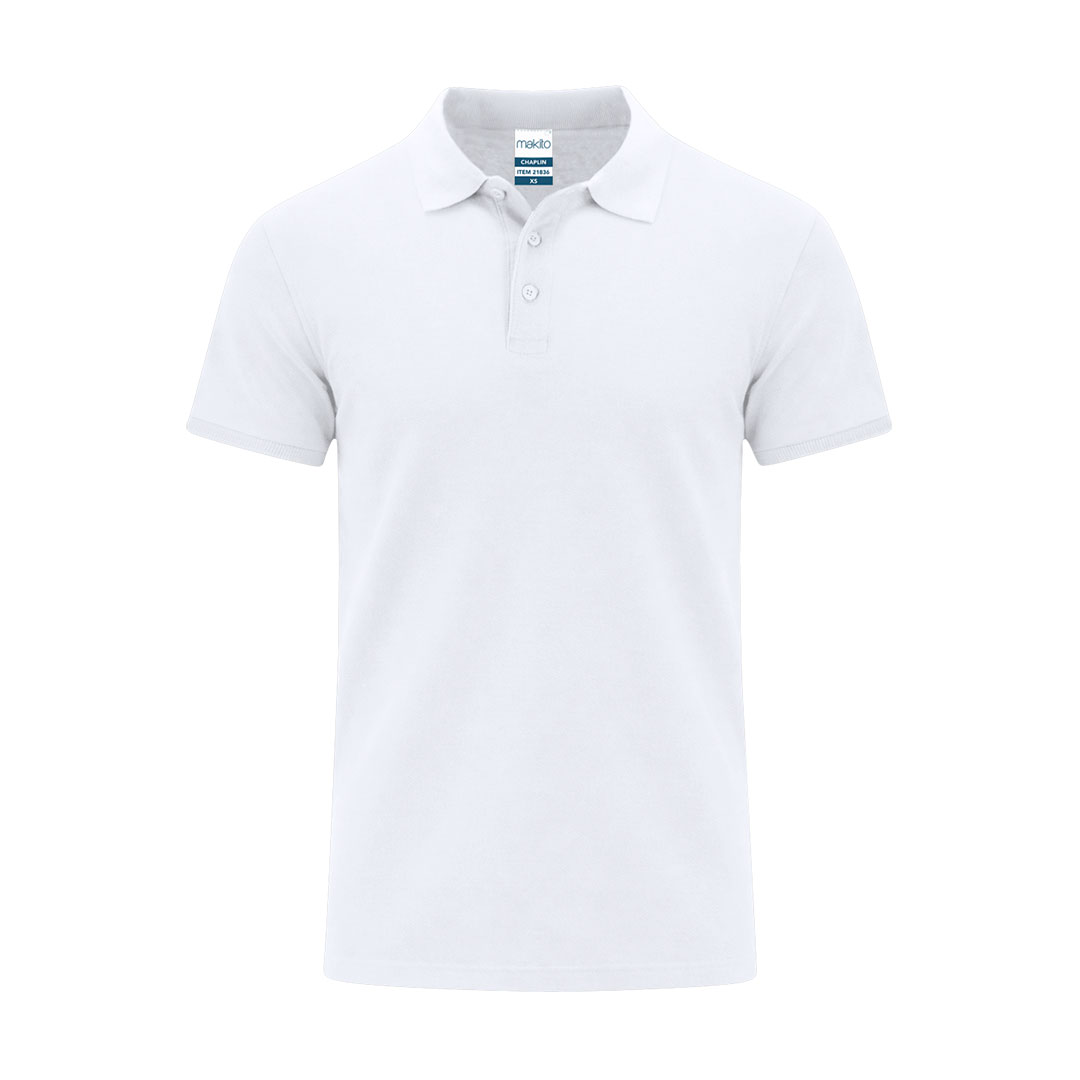 Polo Adulto Blanco Chaplin - Imagen 7
