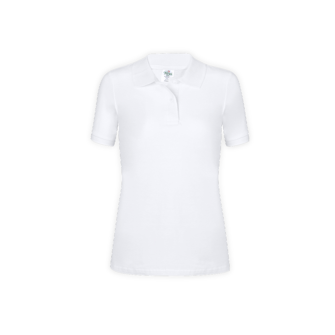 Polo Mujer Blanco "keya" WPS180 - Imagen 4