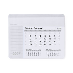 Alfombrilla Calendario Rendux